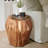 22 Inch Artisanal End Side Table