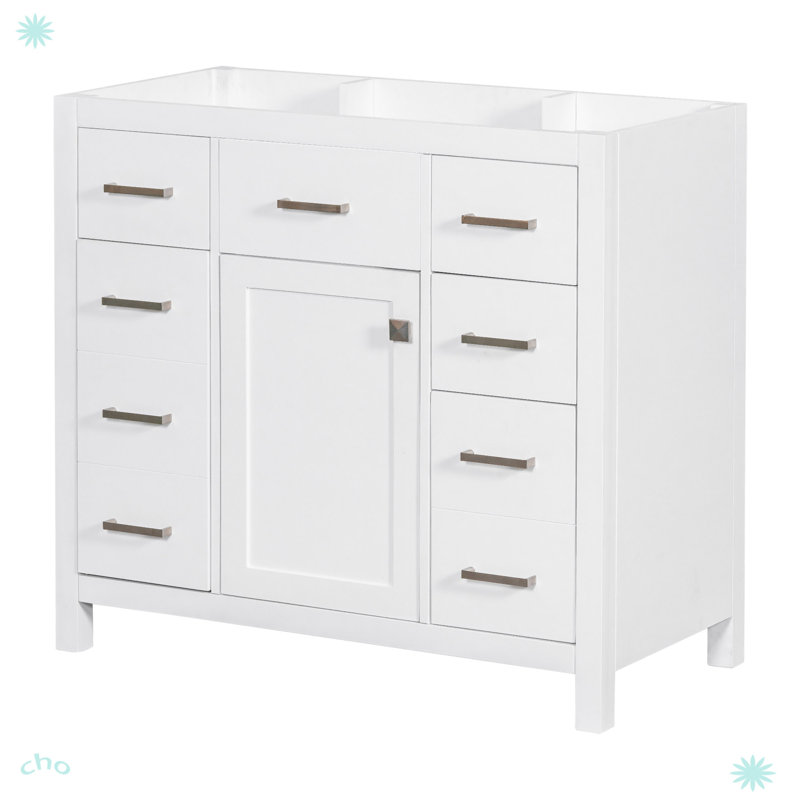 Meuble-lavabo blanc 36 po (lavabo non inclus)