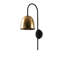 Lampe murale de style scandinave, noir et rétro, 22 po x 9,4 po | Corps en métal durable, douille E27 (40 W maximum) | Design élégant, idéal pour le salon ou la chambre à coucher, certifié IP20, parfait pour les décors modernes-1706582631-1706582625
