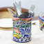 Novica Handmade Colonial Guanajuato Ceramic Utensils Holder
