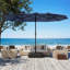 Porte-parapluies 220 lb avec 2 sacs de sable