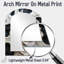 Miroir décoratif noir et blanc, noir et blanc-2099190037