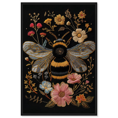 «Honeyed Herald I», toile rétro par botanique