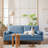 Liby 173Cm 3 Seater Linen Square Arm Sofa-880929798