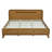 Pine Solid Wood Queen Size Bed, Solid And Stable, No Box Spring Needed-120327312