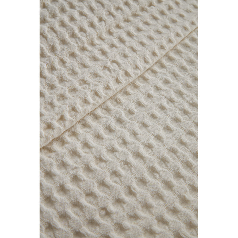Zuma Waffle Blanket, Cream, King