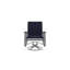 Belle Isle Sling Aluminum Frame Dining Height Swivel Rocker with Marine Grade Polymer Arm Accent-1423647165-1423646790
