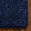 Tapis uni / rayé bleu foncé Wrebrido-1857119516