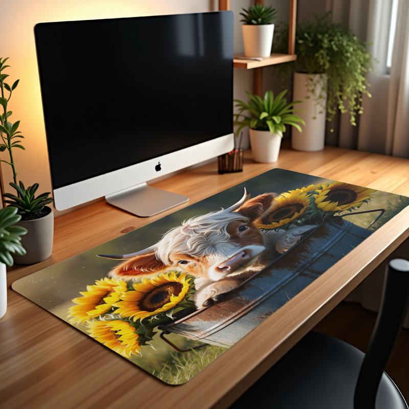 Polyester Desk Pad, 23.6x13.8