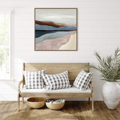 Endless West by Jacob q Framed Canvas Wall Art Print