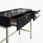 LYRA 228.6cm Glass Top Console Table-110459490