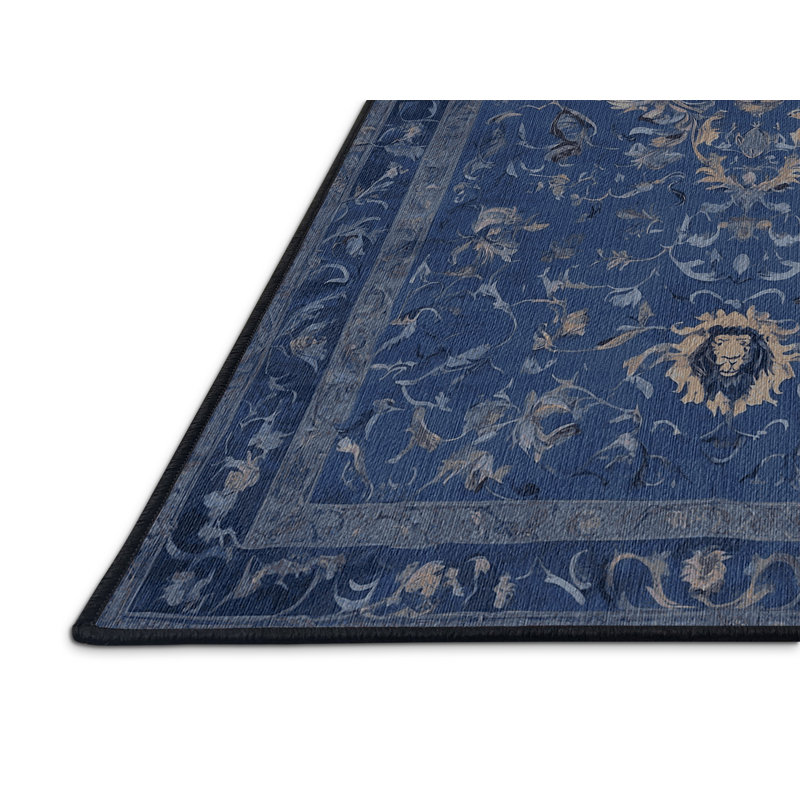 Tapis gris lavable à la machine