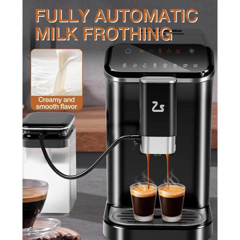 20 Bar Espresso Machine With Milk Tank