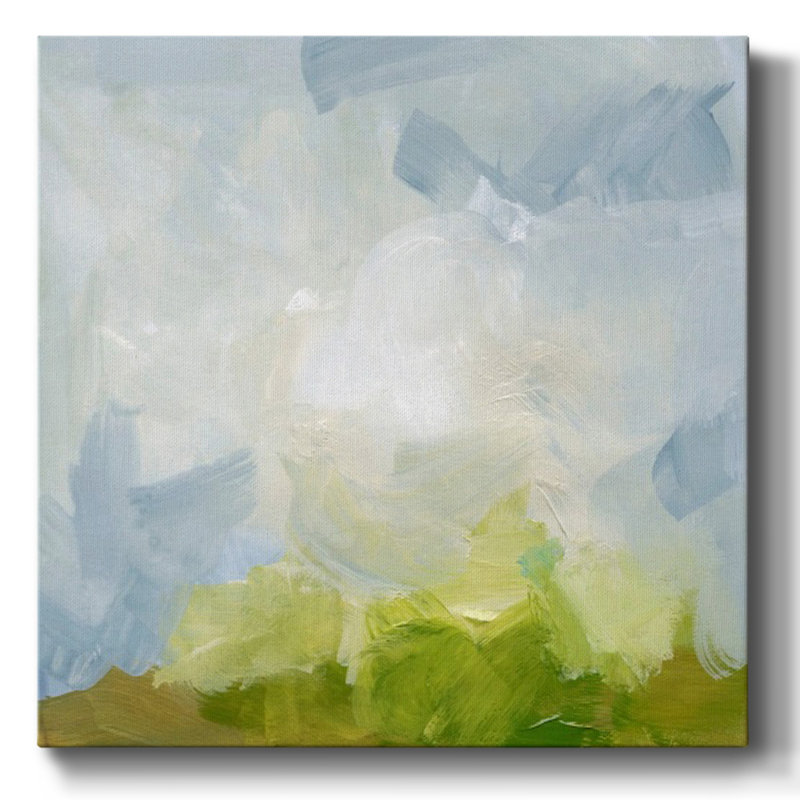 " Springtide Palette II ", 8" H x 8" W x 1.5" D
