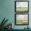«Pastel Horizon I», ensemble de 2 peintures sur toile encadrées-741079378-741079382