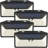 WBM SMART Vesper Outdoor Security Flood Light with Motion Sensor Solar Light