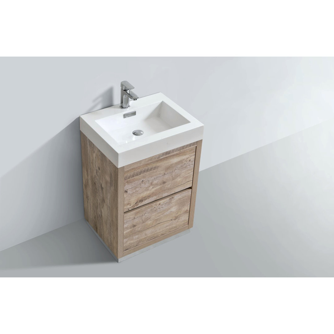 Darcey-Mai 23.63'' Single Bathroom Vanity with Acrylic Top Wrought Studio™