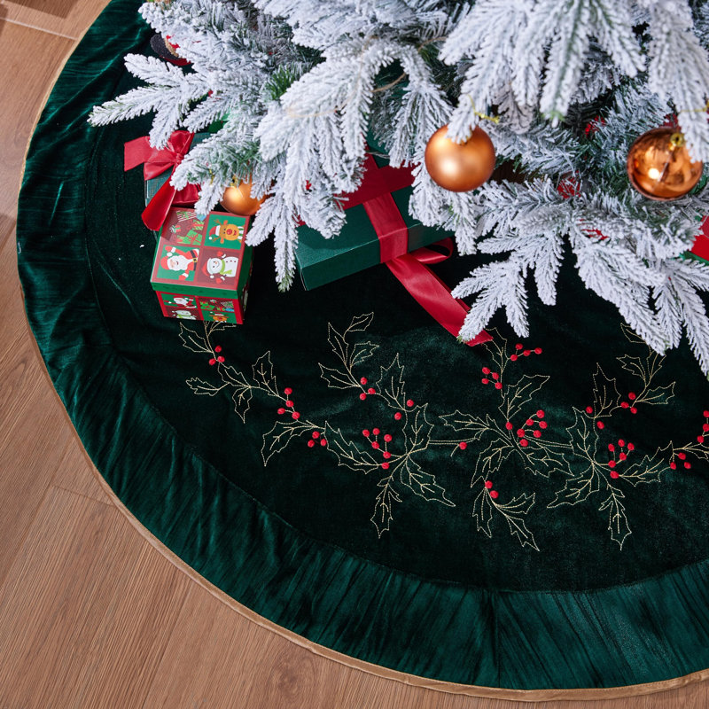Andrez Velvet Tree Skirt