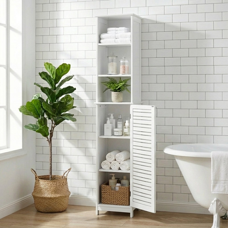 Armoire de rangement haute Miami