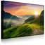 French Mountain Landscape At Sunset by No - Wrapped Canvas Print-49671839-49671841