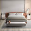 Ameenah 39cm W Solid + Manufactured Wood Bedside Table-1199154294