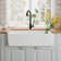 Feast 33" L x 20" W Single Bowl  Farmhouse Kitchen Sink with Sink Grid and Basket Strainer
