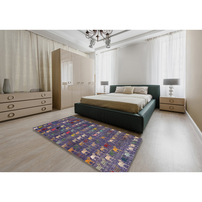 Abstract Indoor Rug, Rectangle 4' x 6'