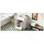 Meuble-lavabo de 24 po avec lavabo en céramique, armoire de rangement en bois massif avec portes à fermeture douce, style rétro, blanc