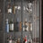 78.7"H China Cabinet With Glass Door Drawer And Light