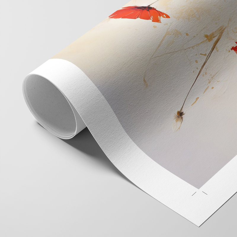 Série FLORAL CCXCIX - Impression sur toile seulement - NON CADRE, H 18 po x l 12 po