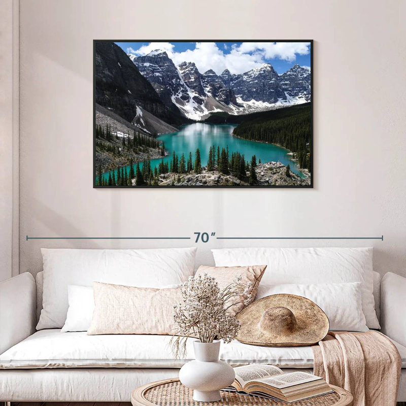 Paysage d'Alvord Lake Louise, H 29 po x l 43 po