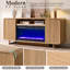 Meuble télé avec foyer 70 po Abrianna-914125381