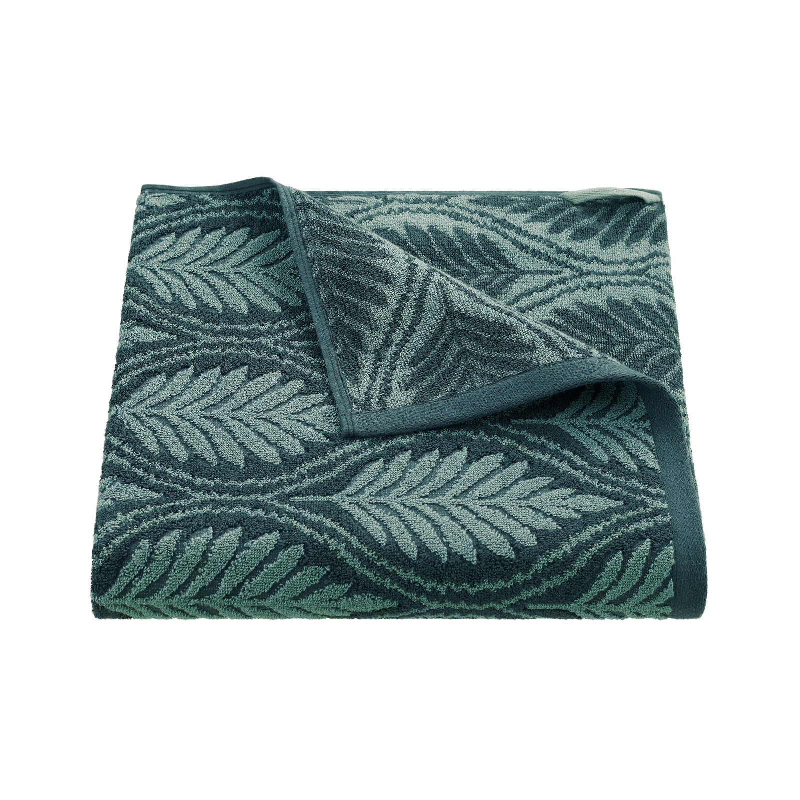 Branden Bath Towel, Fern Ogee Jade