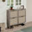 4 Door Shoe Rack, Freestanding Modern Shoe Storage Cabinet For Entryway