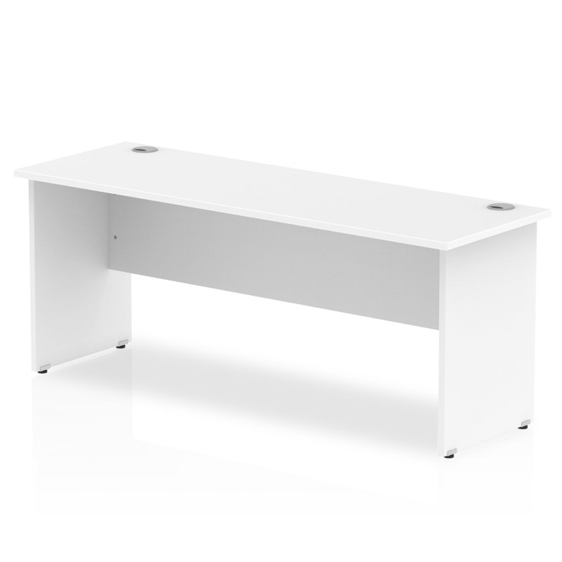 Impulse Computer Desk, White, 73cm H x 180cm W x 60cm D, White