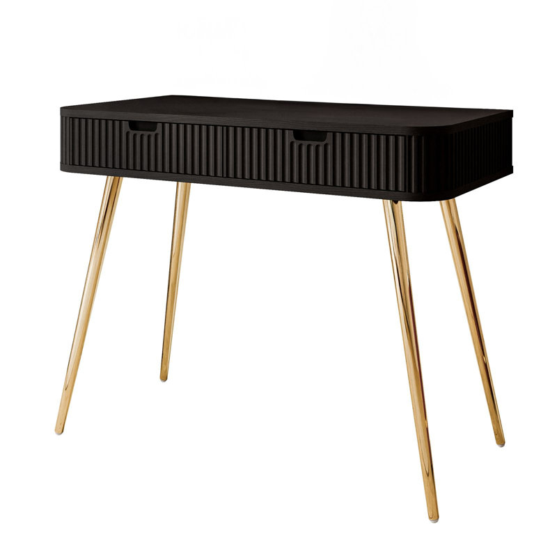 Console Table Pana, Gold, Black