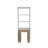 Melo 120 cm Modern Bookcase with 3-Piece Nesting Table Set-1149001597