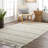 Anelisse Geometric Flatweave Area Rug in Beige/Taupe-314650610