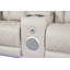 Canapé modulaire inclinable électrique Nostrand avec haut-parleur à DEL et Bluetooth-109665744