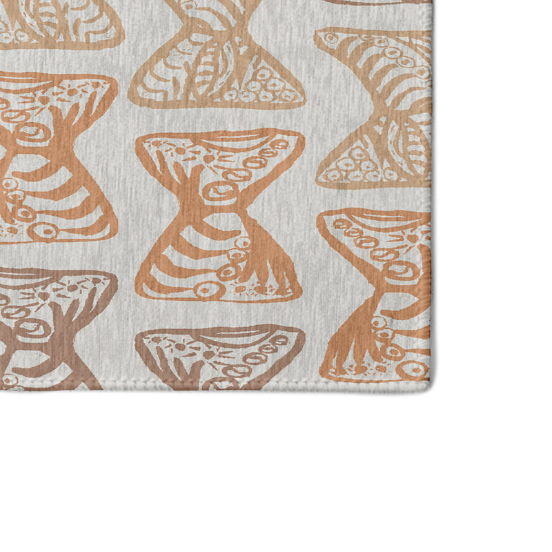 Safari Chenille Geometric Indoor Rug, Rectangle 2' x 3'