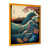Impression dorée sur toile encadrée