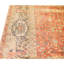 Hand Knotted Wool Area Rug in Red