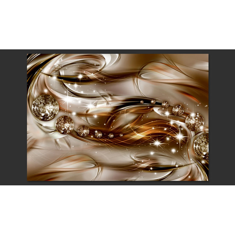 Chocolate Tide 2.45m x 350cm Wallpaper