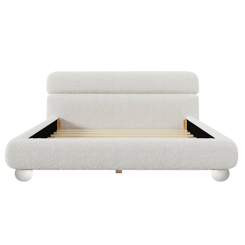 Lit tapissier Krasnoff, Blanc