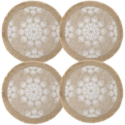 Naturals Jute Round Placemat
