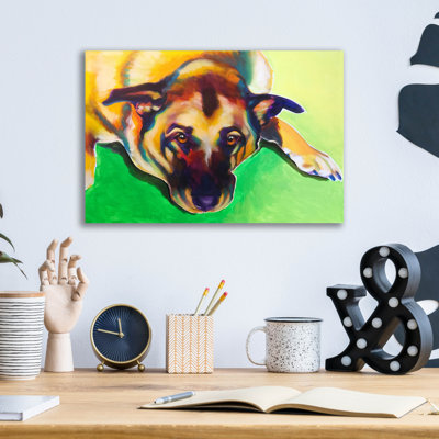 «German Shepherd - Stanley Boy» par Dawg Painter