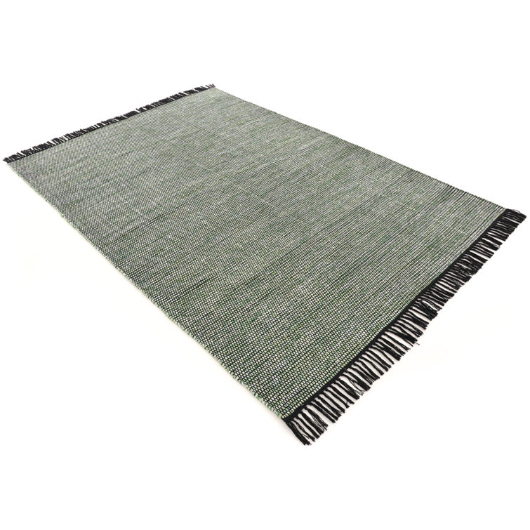 Solid Colour Hand Woven Area Rug