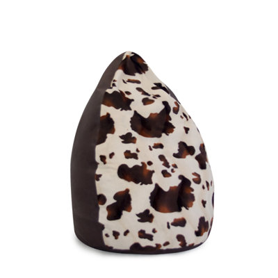 Faux Leather Refillable Bean Bag Chair