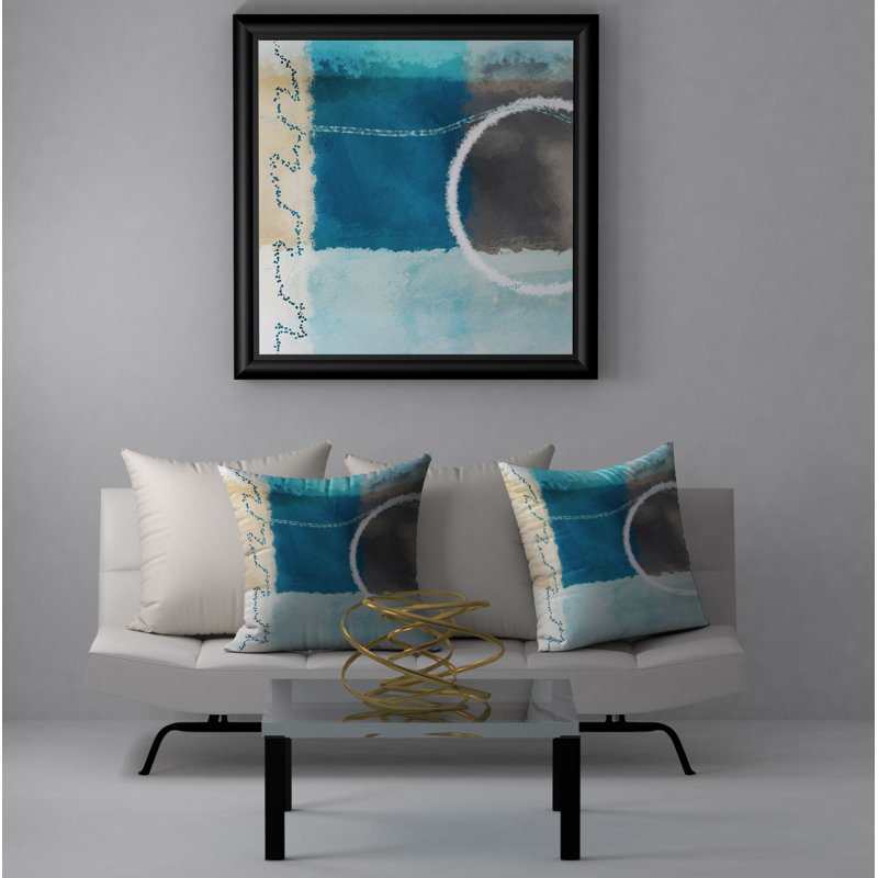 Housse de coussin carrée/insert, 18" x 18"