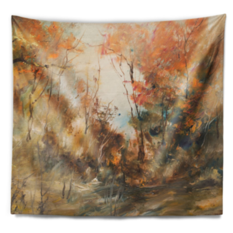 Polyester Tapestry, 50" H x 60" W